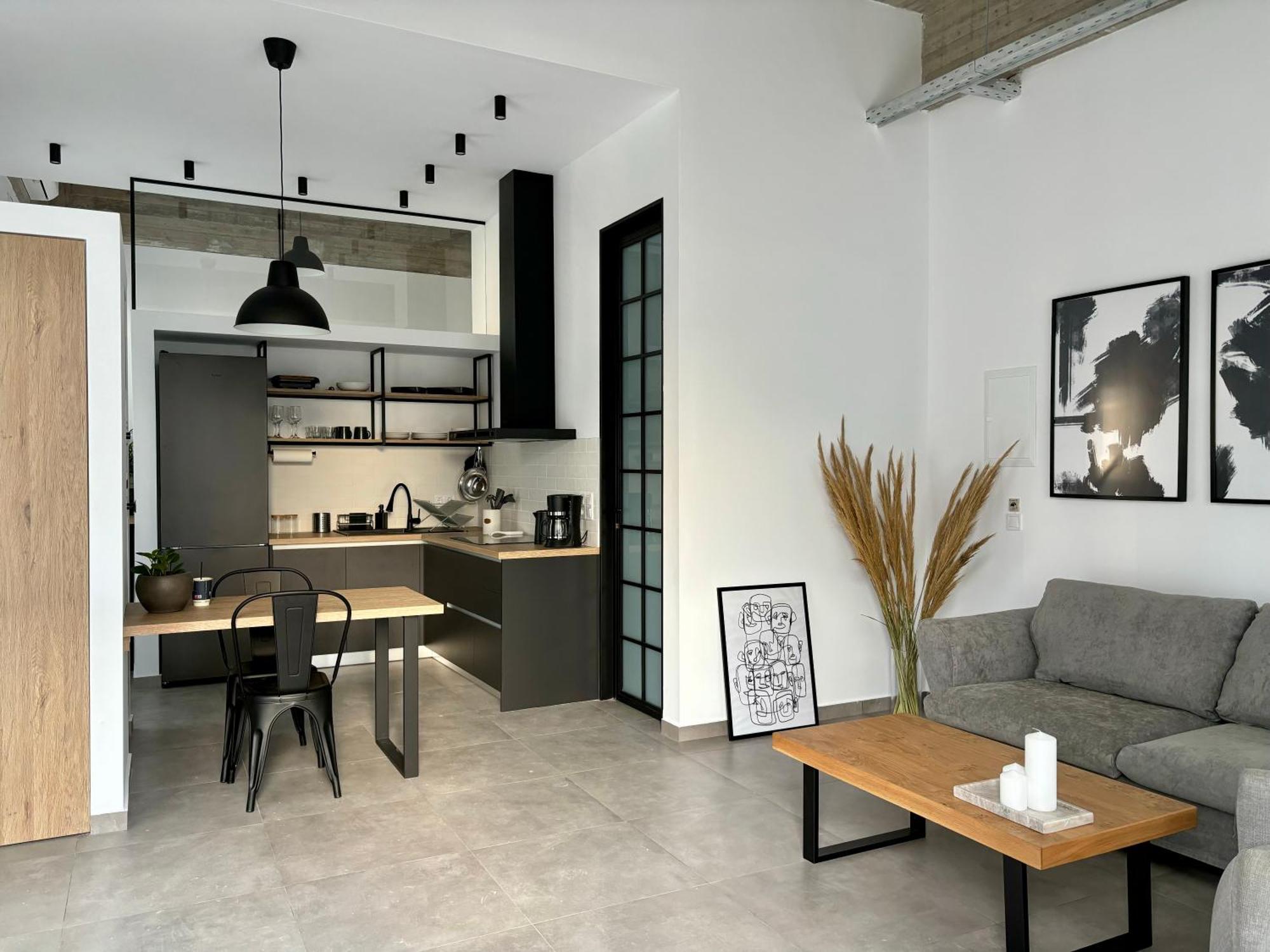Industrial Loft Comfort Living 伊拉克利翁 外观 照片